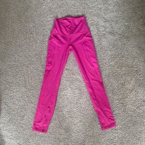 Bright Pink women’s lululemon Leggings